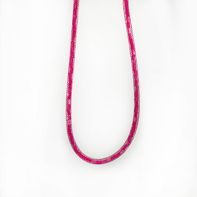 Pearl and Nylon Necklace