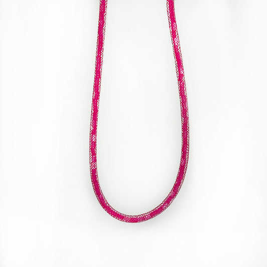 Pearl and Nylon Necklace