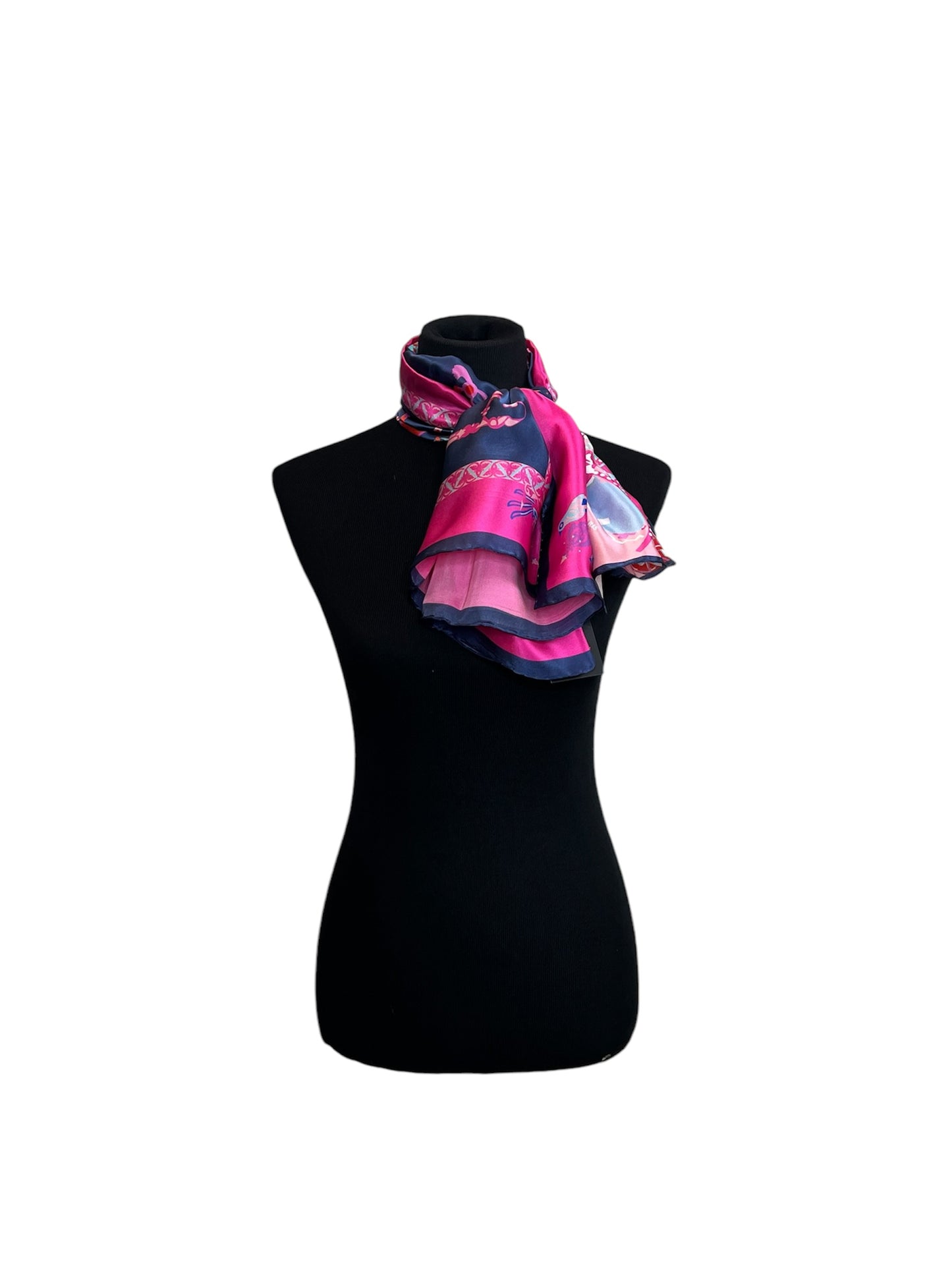 Navy Trchnagir Scarf