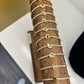 Armenian Initials Tennis Bracelets in Gold