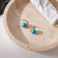 Turquoise Evil Eye Drop Earrings