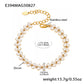 Crystal Petal Tennis Bracelet