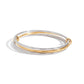 Mixed Metal Stackable Bangle Set
