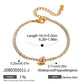 Gold Initial Tennis Bracelet