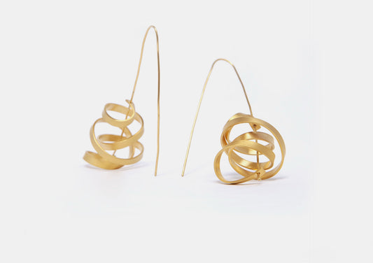 FUNNEL DROP EARRINGS