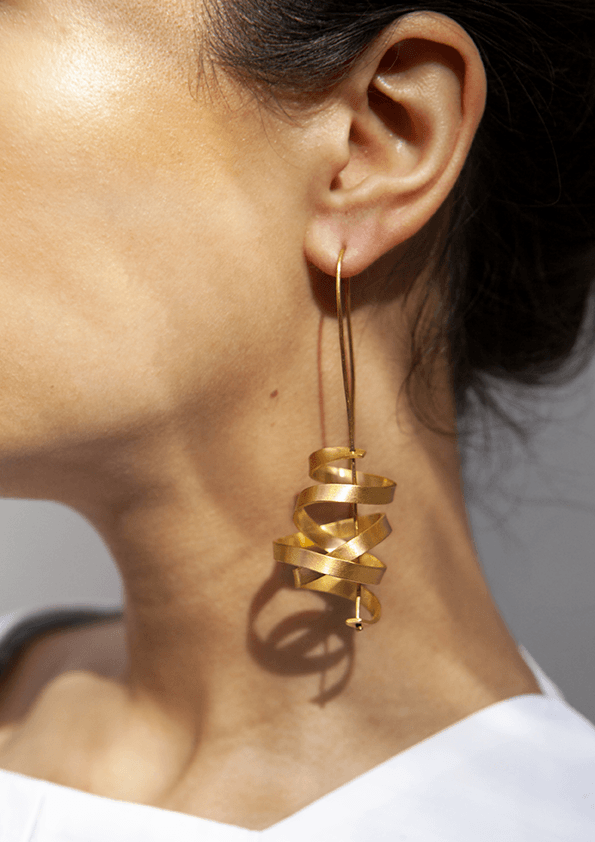 FUNNEL DROP EARRINGS