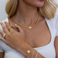 Annie Dainty Tennis Bracelet