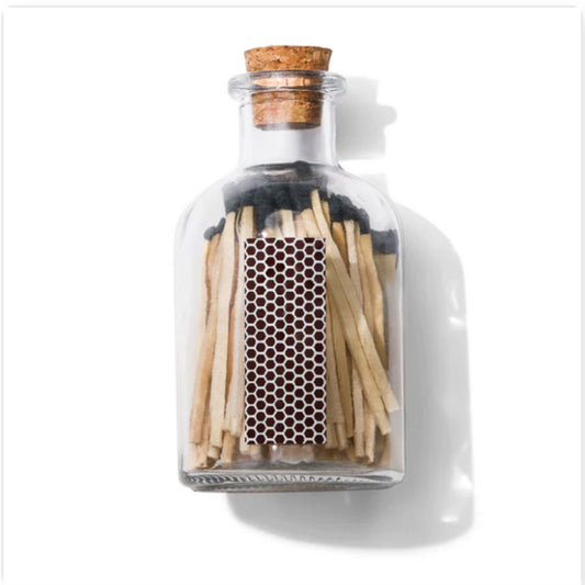 Matches In Glass Jar