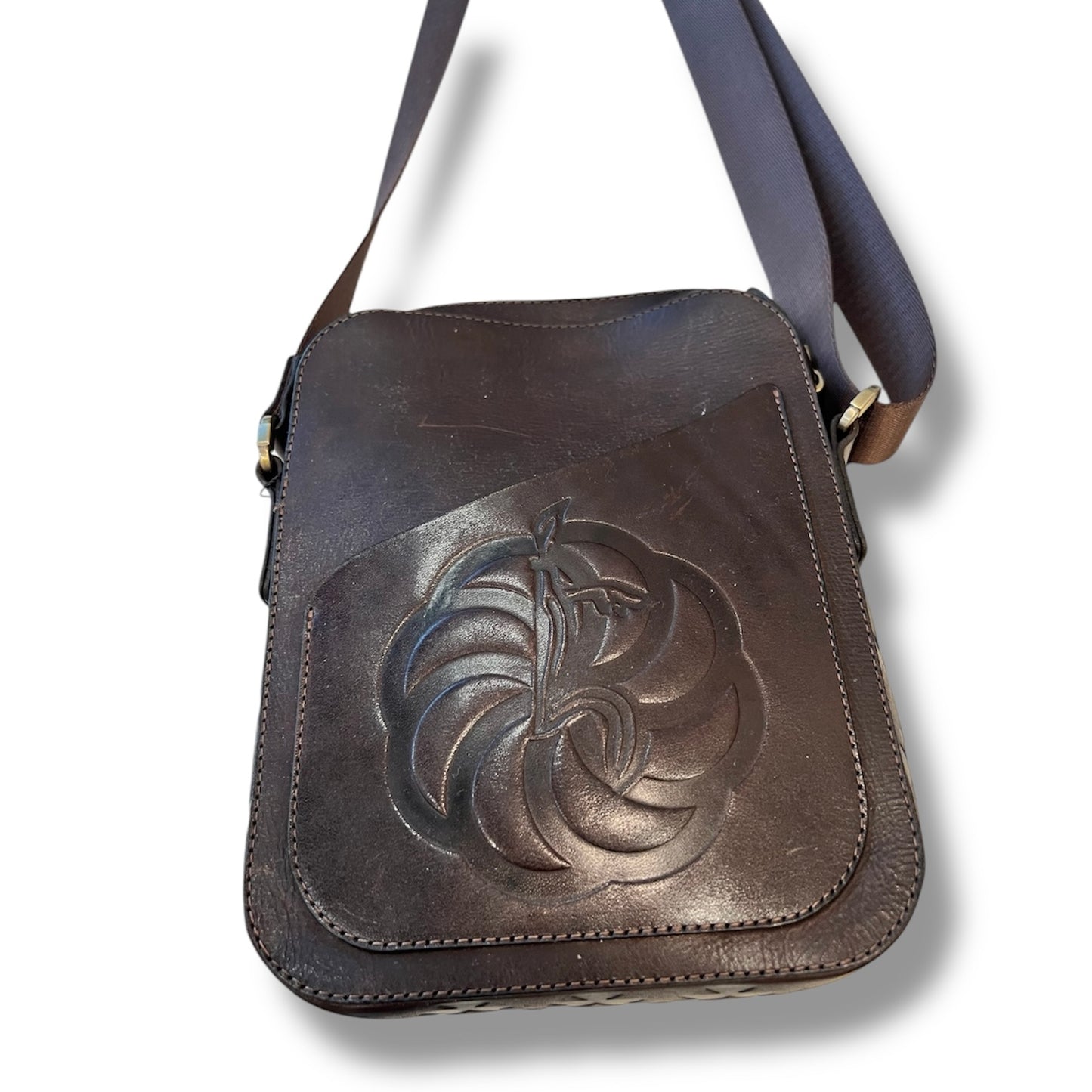 E-Ternity Leather Unisex Crossbody Bag