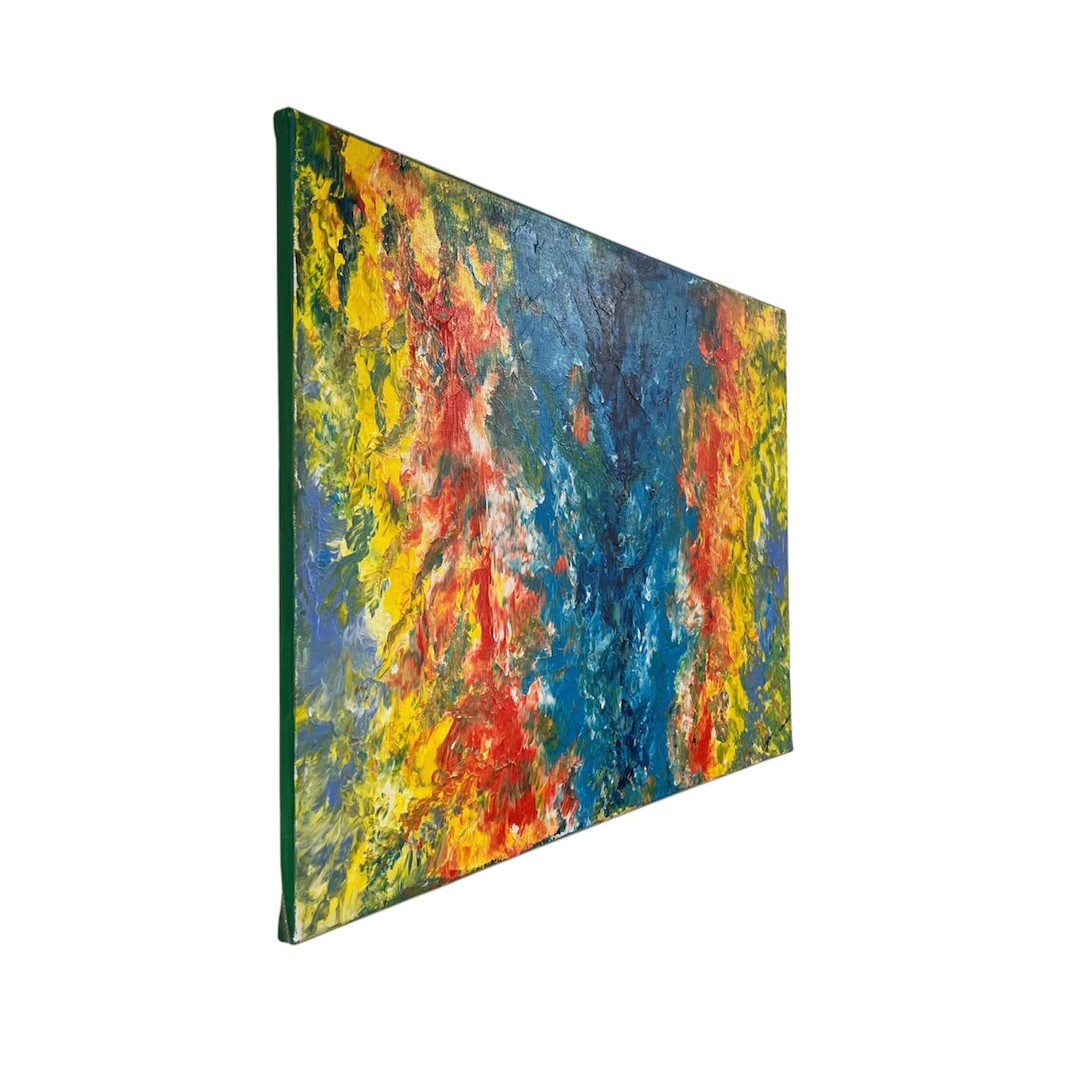 Multi-colored Abstract Painting