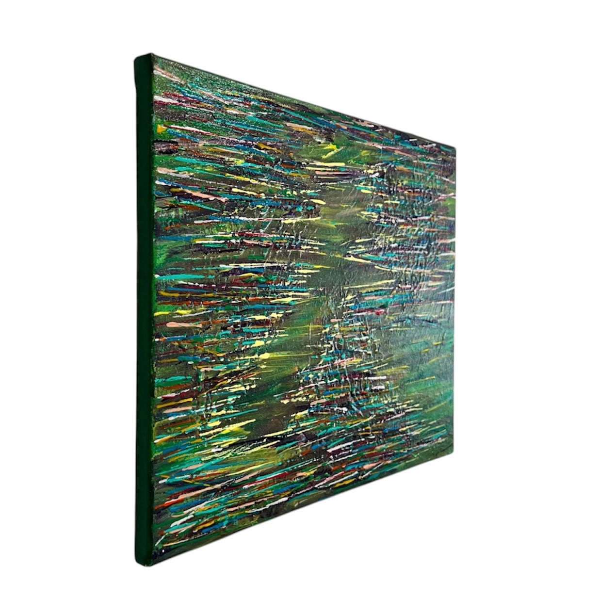 Green Abstract Painting