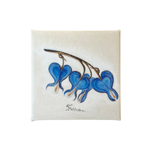 Blue Flower Painting