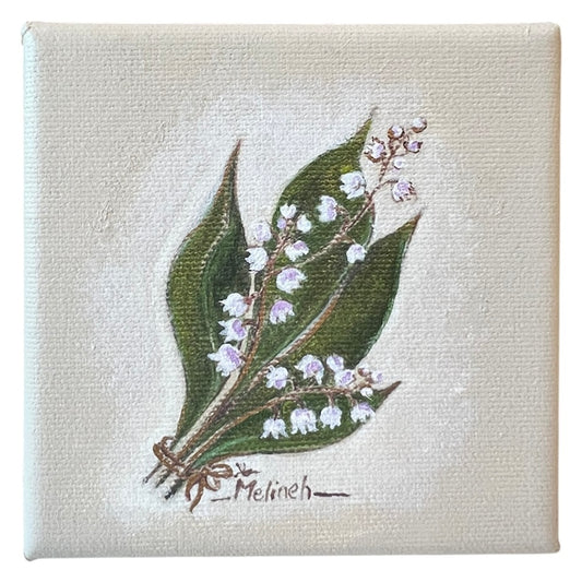 Lily of The Valley Painting