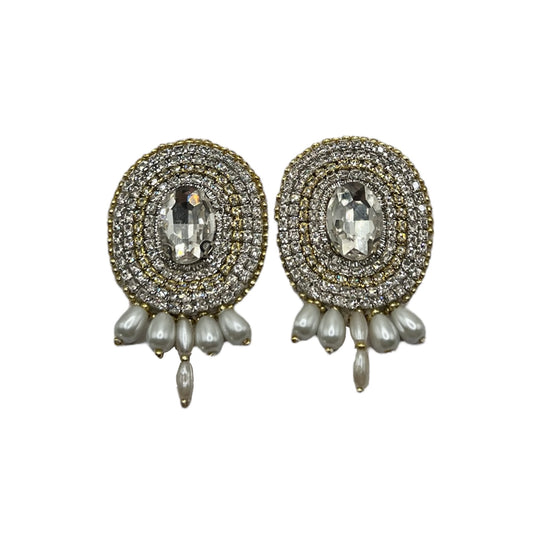 Diamond Pearl Mazaheri Earrings