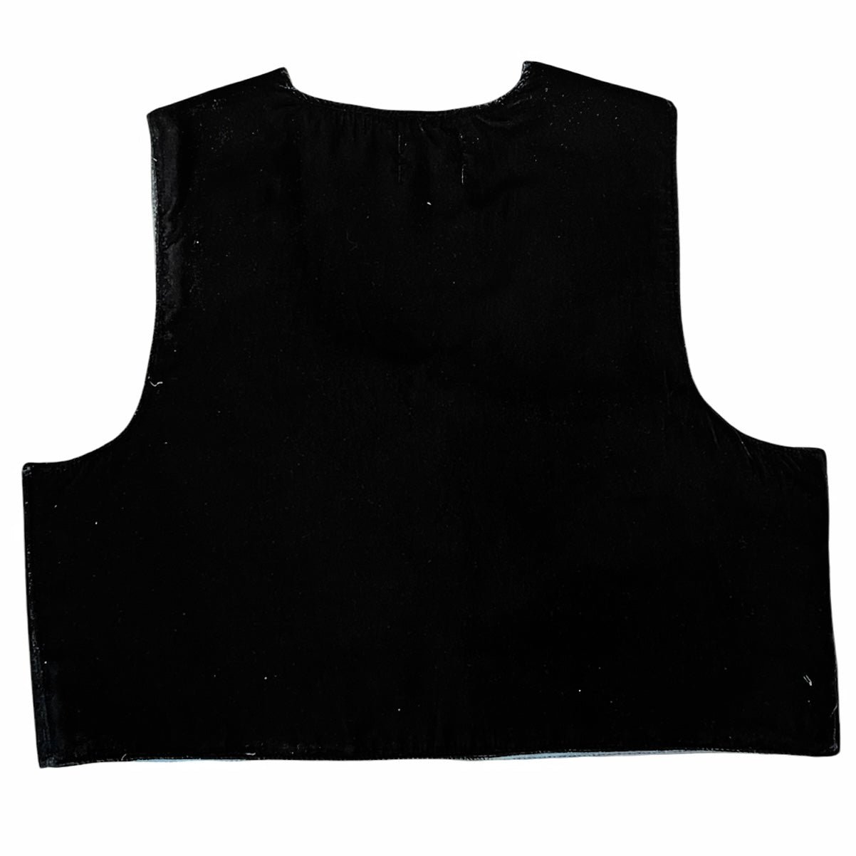 Cropped Small Bows Vest