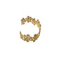 Gold Cluster Cuff