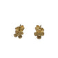 Gold Flower Studs