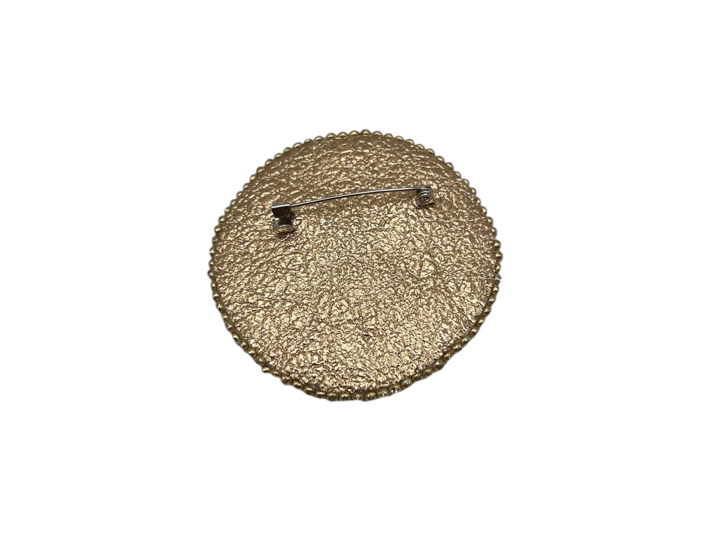 Floral Embroidered Pin