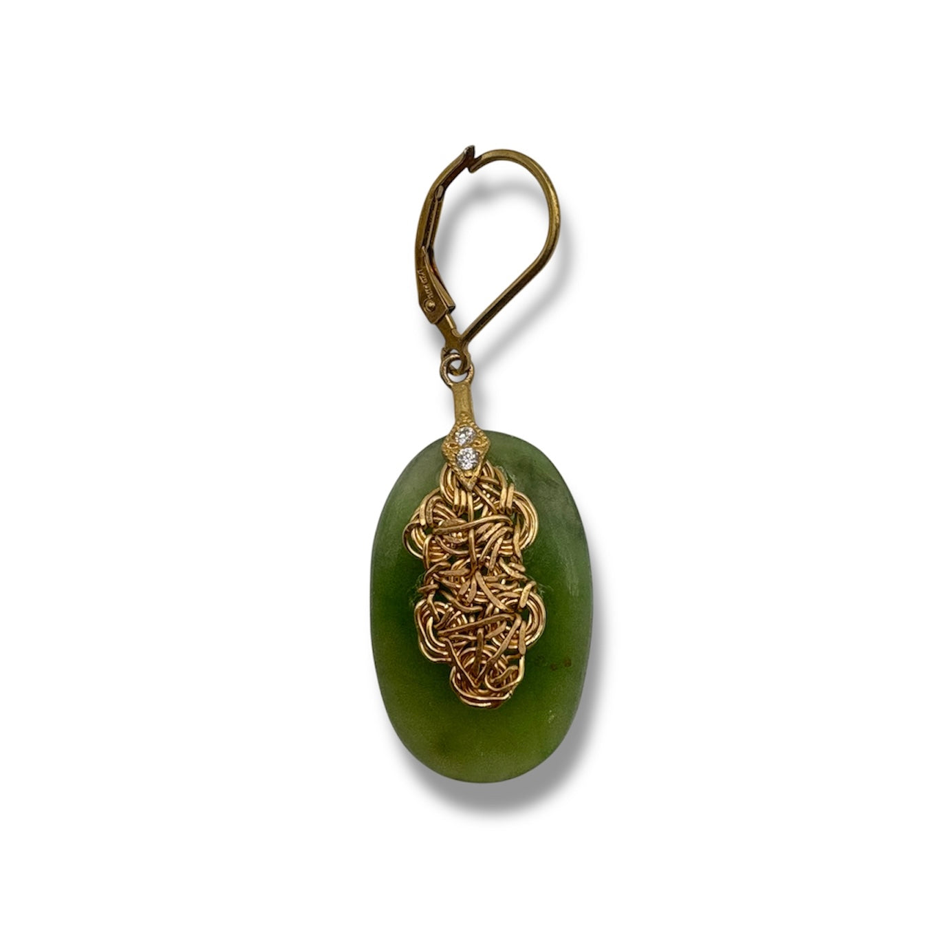 Nephrite Jade Earrings