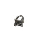 Geometric Triangle Silver Ring