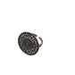 Filigree Mandala Silver Ring