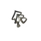 Triple Triangle Silver Ring