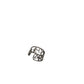 Armenian Alphabet Silver Ear Cuff