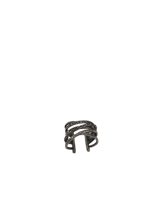 Eternal Weave Silver Ear Cuff