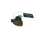 Brass Ring with Turquoise Patina & Bird Etching
