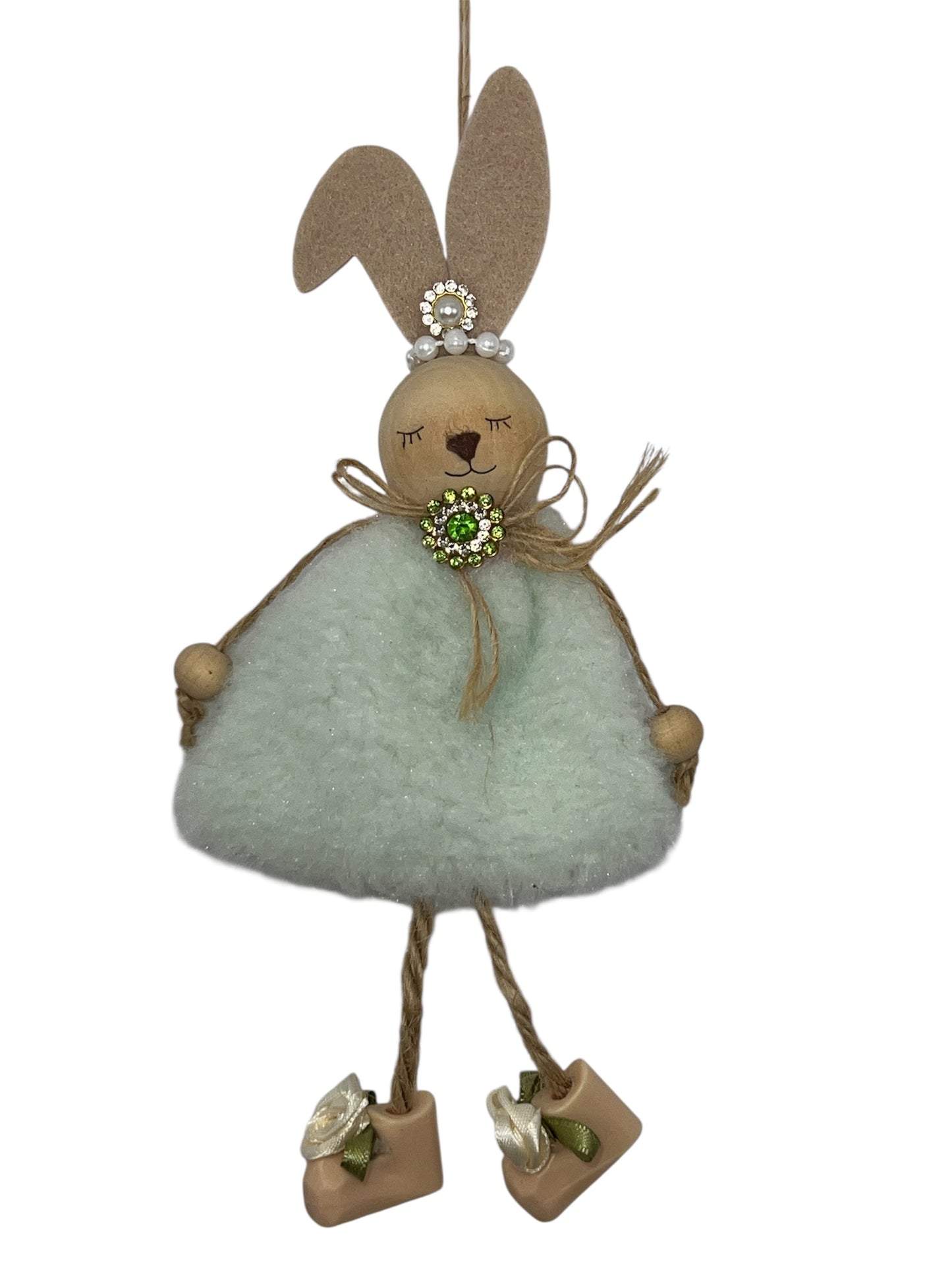 Bunny Ballerina Ornament #2