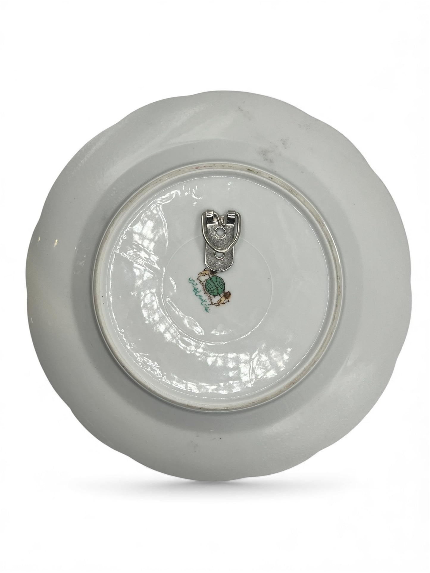 Cherished Forever-Custom Hand-Painted Portrait on Antique Ceramic Plate