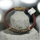 Grapevine Brass & Leather Bracelet