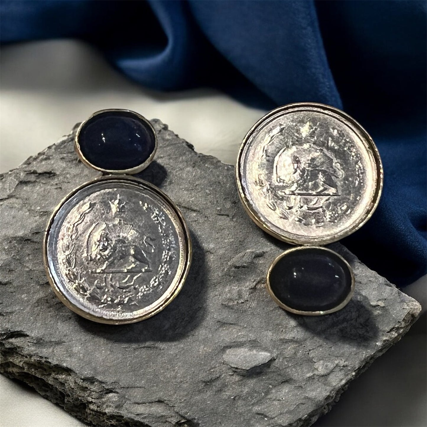 Persian Legacy Coin Earrings
