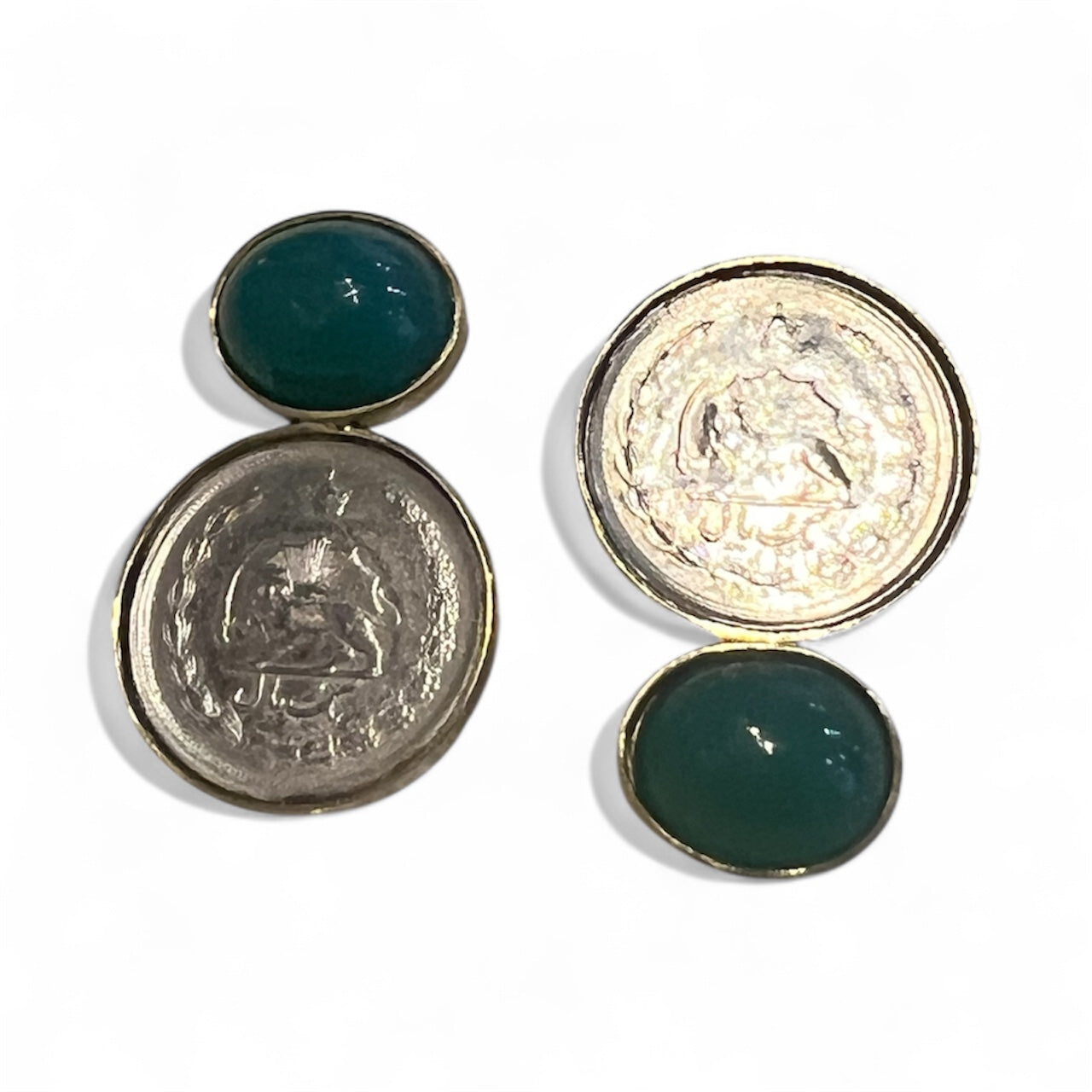 Persian Legacy Coin Earrings