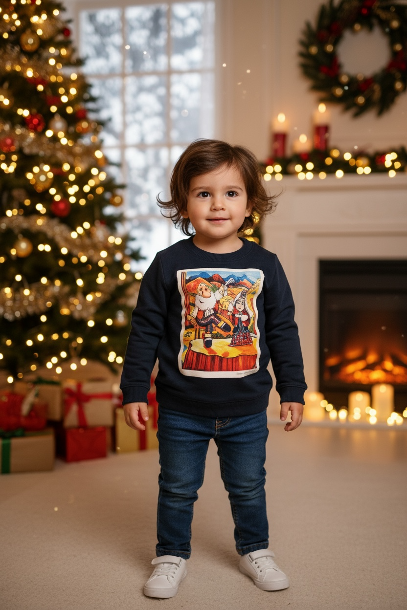 Kids Navy Sweatshirt