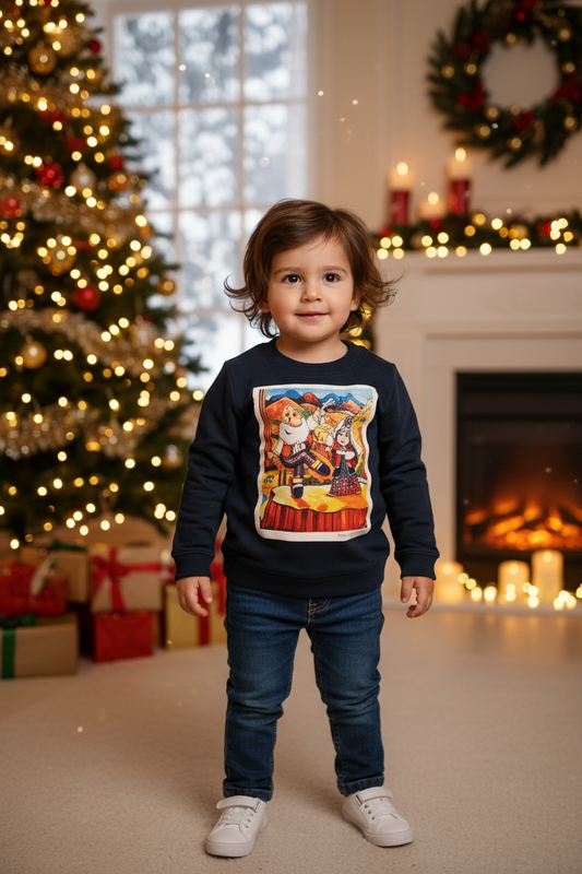 Kids Navy Sweatshirt