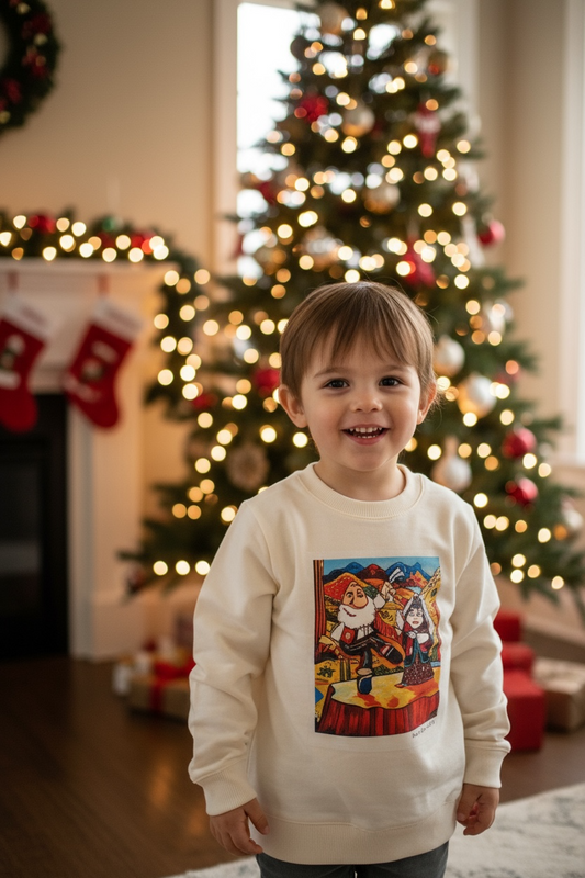 Kids Cream Sweatshirt