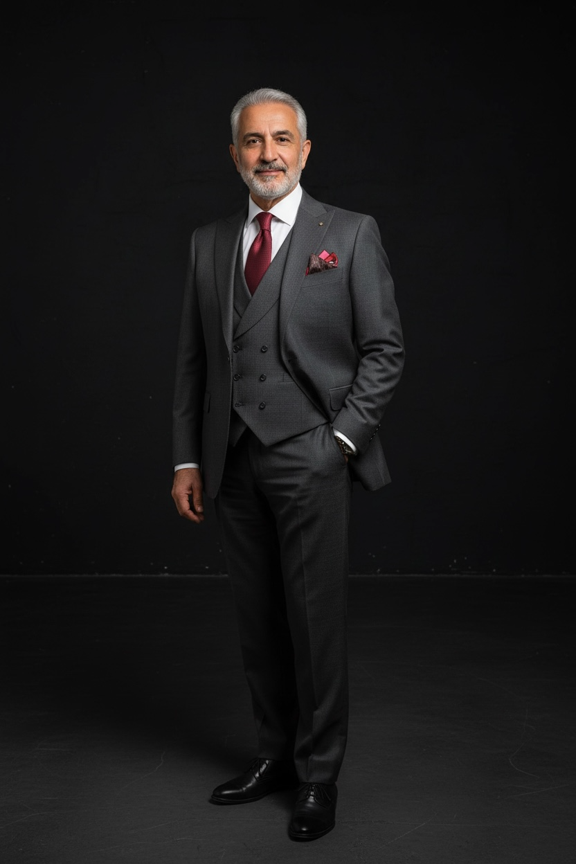 Eternity Patchwork Men’s Pocket Square