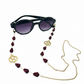 Pomegranate Elegance Eyeglass Chain