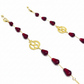 Pomegranate Elegance Eyeglass Chain
