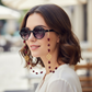 Pomegranate Elegance Eyeglass Chain