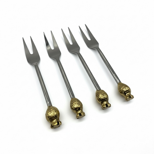 Set of 4 Pomegranate Fork