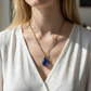 blue teardrop necklace