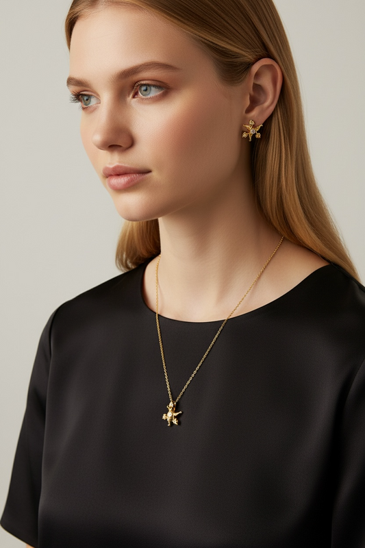 Archesh Star Necklace — Armenian Gospel 1288 Inspired