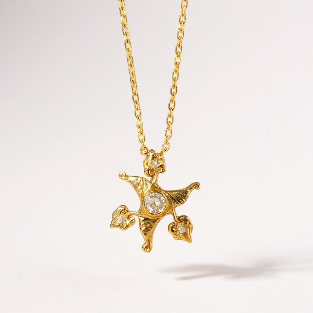 Archesh Star Necklace — Armenian Gospel 1288 Inspired