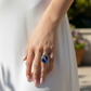 Royal Midnight Sapphire Statement Ring