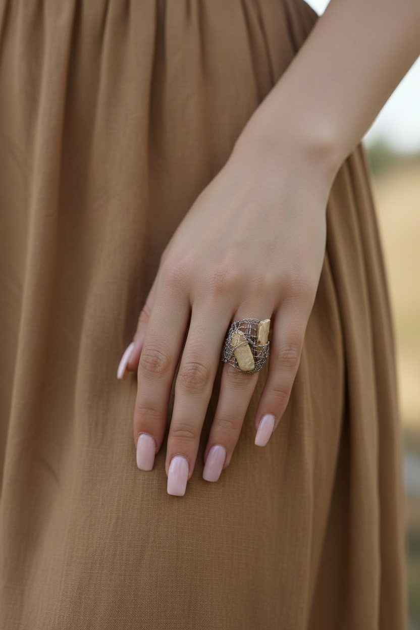 Desert Nest Sculptural Ring
