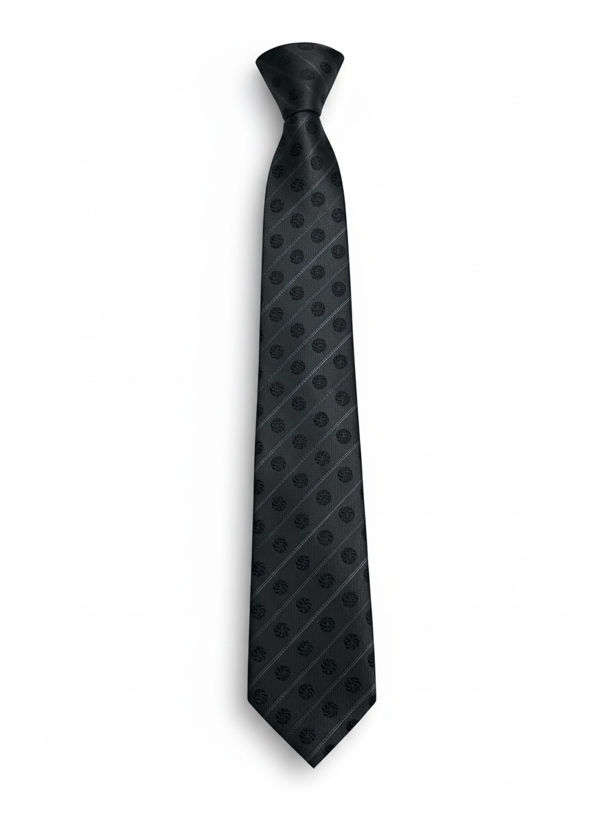 Eternity Silk Neck Tie Grey