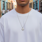 Armenian Heritage Reversible Clover Medallion Necklace – Hayr Mer Prayer Pendant (Unisex)