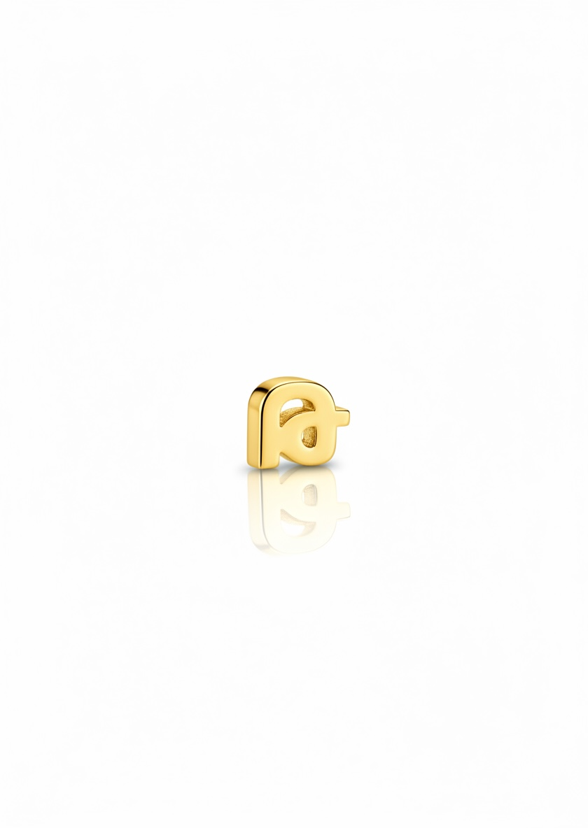 Custom Charm Holder Necklace – Armenian Alphabet Initials, Heart Charms & Personalized Name Pendant
